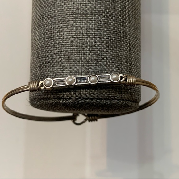 Luca + Danni Silver Bangle Bracelet - Picture 8 of 8